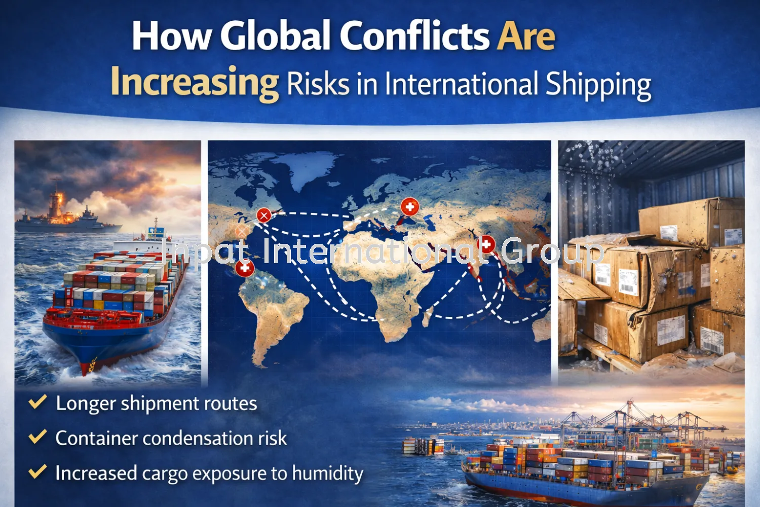 How Global Conflicts Are Increasing Risks in International Shipping